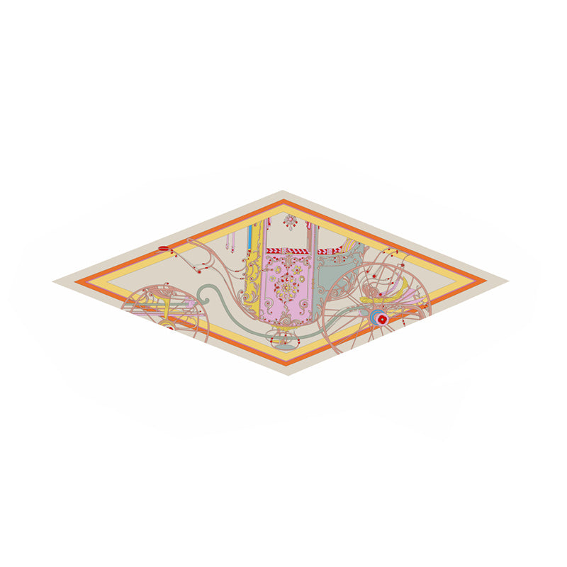 Women's Long Print Neckerchief Neck Wrap Bandana Scarf