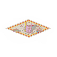 Women's Long Print Neckerchief Neck Wrap Bandana Scarf