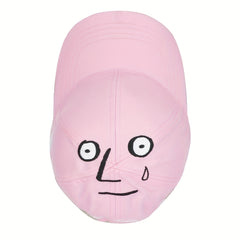 Cartoon Embroidery Pink Baseball Cap Funny Dad Hats for Women