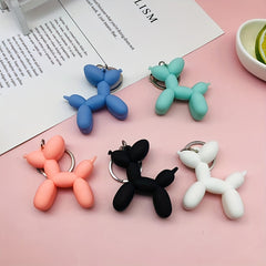 5pcs Balloon Puppy Model Keychain Party Favors