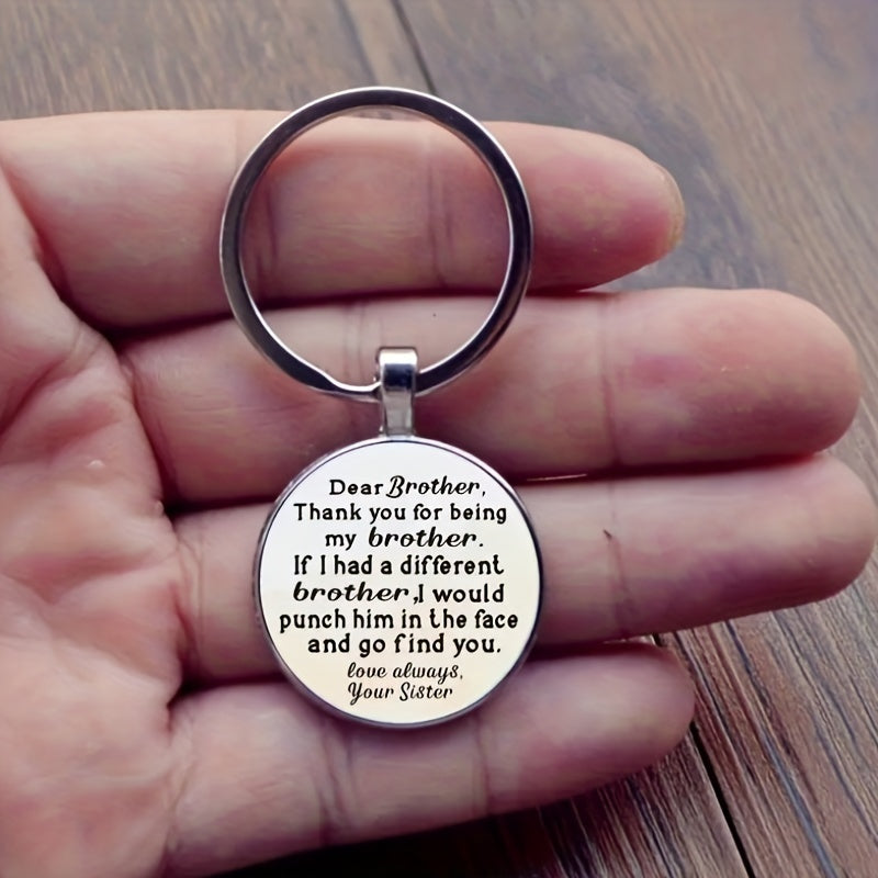 Aluminum Alloy Keychain Holder Bag Charms Accessories For Brother