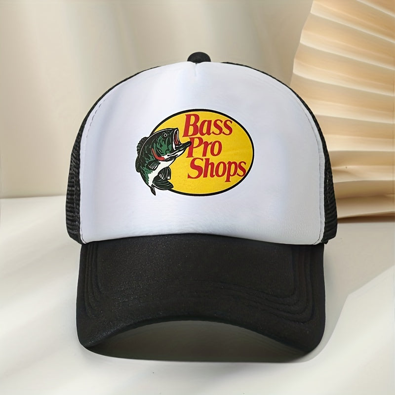 Hip Hop Fish Trucker Hat Baseball Cap Unisex Sunshade Dad Hats