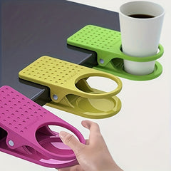 Solid Cup Holder Water Cup Rack Clip For Table Desk