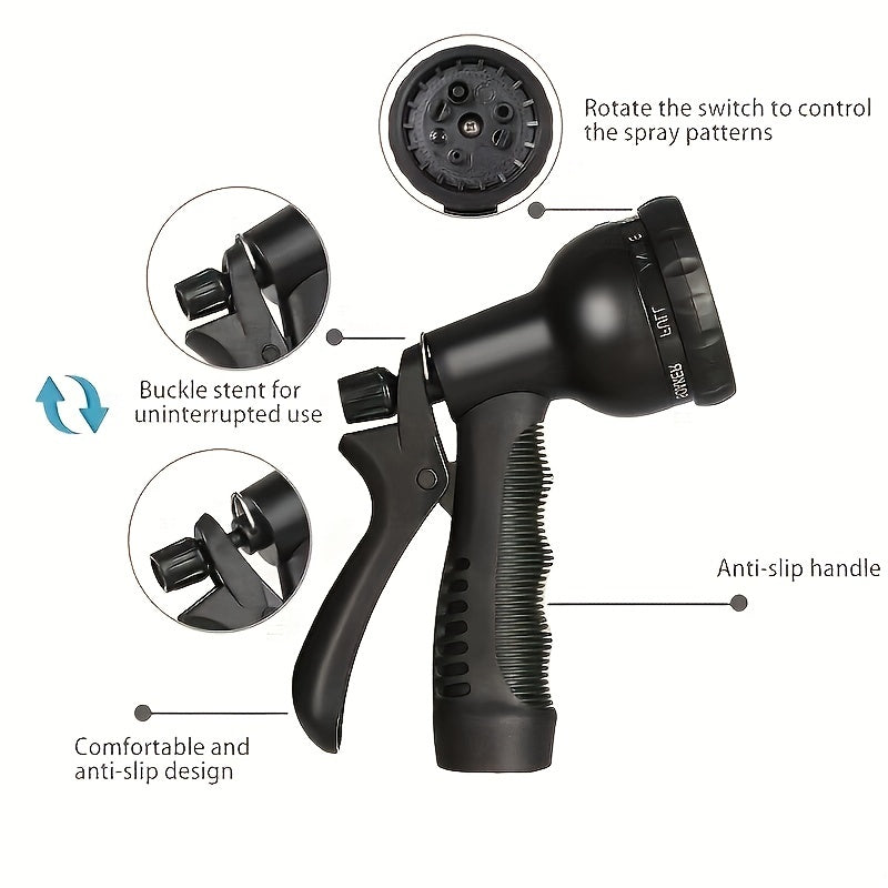 Adjustable Garden Water Gun Sprinkler High Pressure Washer