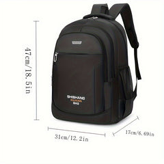 Large Capacity Shoulder Backpack For Commute