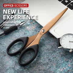 Non Stick Scissors Stainless Steel Paper Cutter School Stationery Crafts Scissor