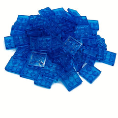 60pcs 6 Colors MOC Transparent Compatible 3022 Short Bricks Building Blocks