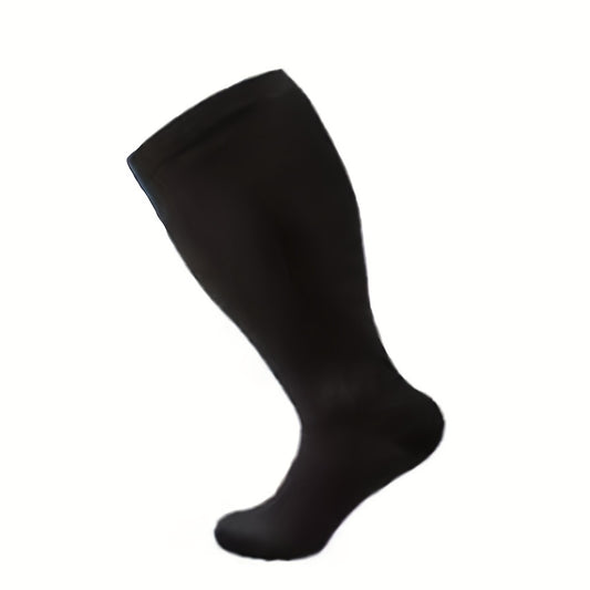Men's Compression Sport Socks - Moisture Wicking - 4 Pair Set