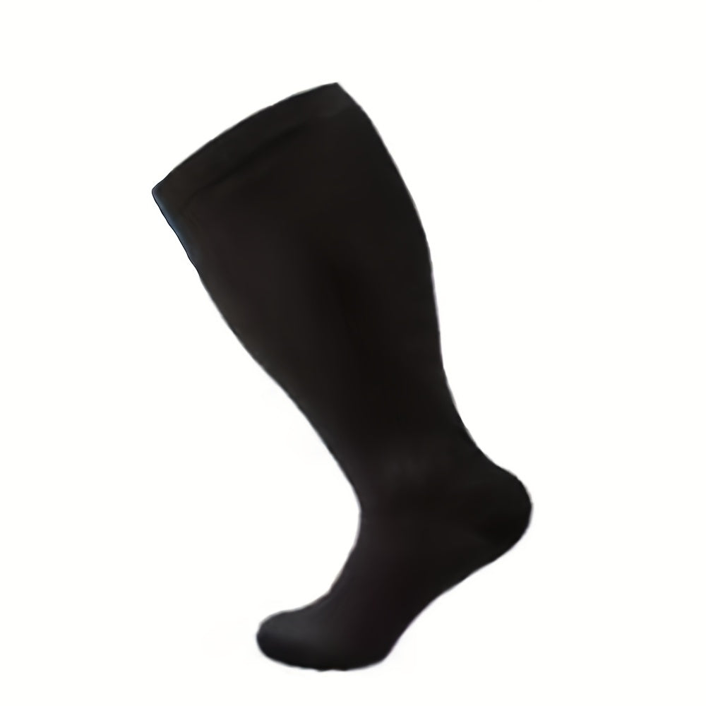 Copper Compression Socks 15-20 mmHg Extra Wide Calf Knee High