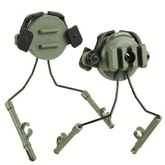 Fast Rail Mounts Headset Rail Adapter Helmet Holder Set