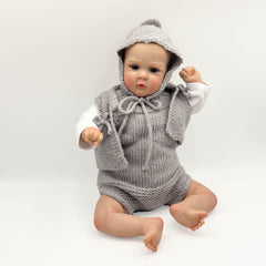 Adorable Reborn Youngsters Doll Soft Cuddly Lifelike Realistic Skin