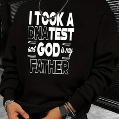 God Is My Father Sweatshirt Men's Graphic Pullover Sweats