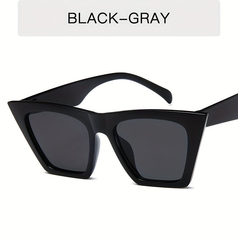 Square Cat Eye Sunglasses Gradient Anti Glare UV400