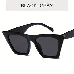 Square Cat Eye Sunglasses Gradient Anti Glare UV400