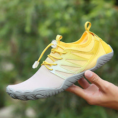 Men's Striped Water Shoes Breathable Lightweight Aqua Socks