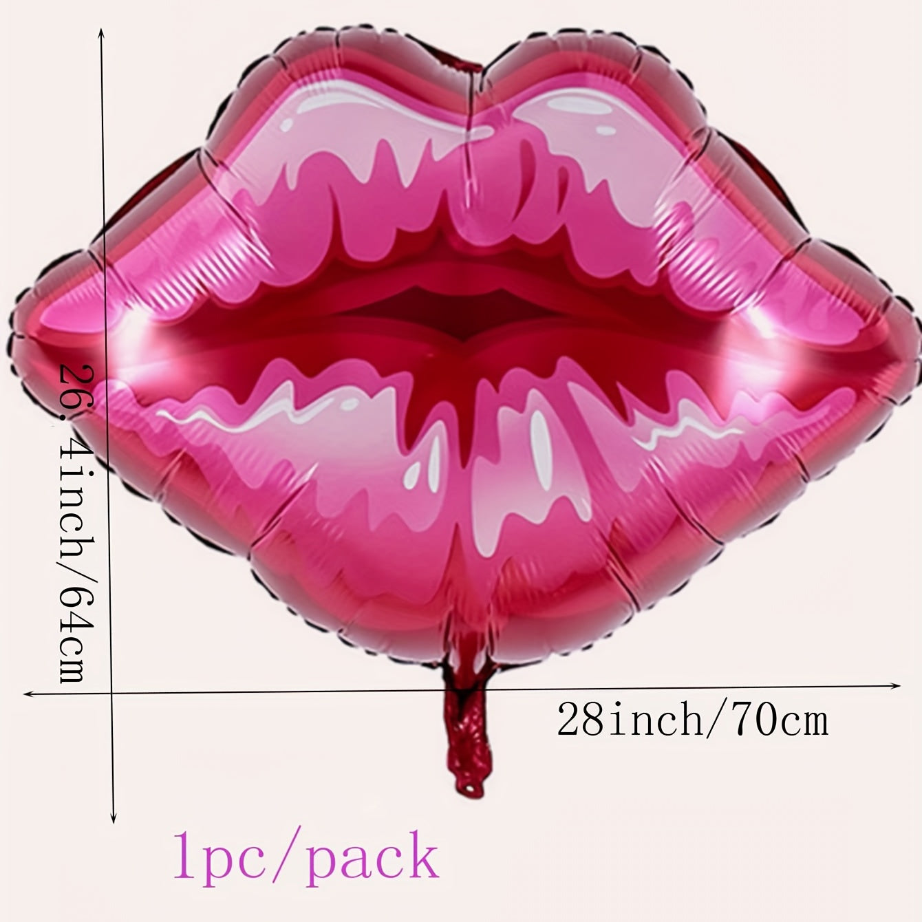 Red Lip Decor Balloon Party Decoration Balloon For Women