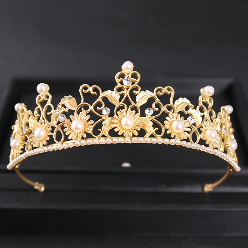 Rhinestone Princess Tiara Wedding Crown for Women