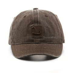 Embroidery Baseball Cap Solid Cotton Couple Dad Hat Lightweight