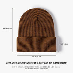 Men's Outdoor Thermal Beanie for Street Style