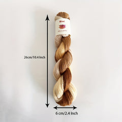 Hand Dyed Mink Yarn 50g - Soft and Luxurious - Knitting Gift