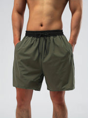 Men's Quick Dry Swim Trunks Beach Shorts With Pockets