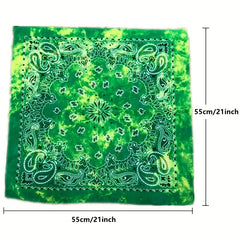Polyester Paisley Retro Vintage Bandana Hip-hop Headband