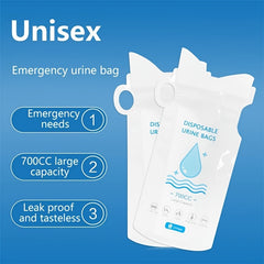 6pcs Emergency Urine Bag Disposable Portable Unisex Travel Vomiting Bag