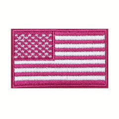 American Flag Hook And Loop Patch for Backpack Clothes