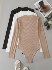 3 Pack Casual Crew Neck Bodysuits