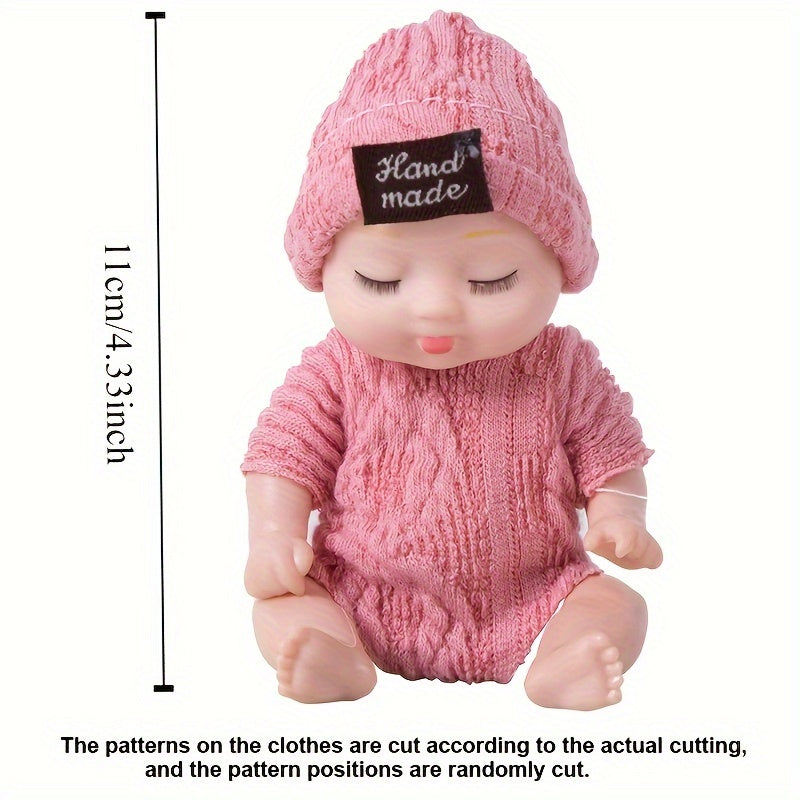 3 Inch Reborn Doll for Girls Realistic Sleep & Play Features in Pink Red