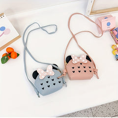 Cartoon Pattern Crossbody Bag Animal Coin Purse Small PU Princess Shoulder Bag