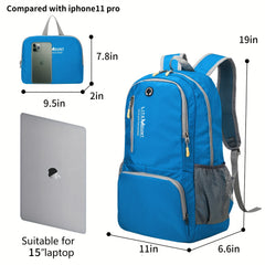 Ultralight Foldable Backpack for Camping Waterproof Portable Large Capacity