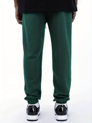 Men's Alien Graphic Joggers with Stretch and Drawstring