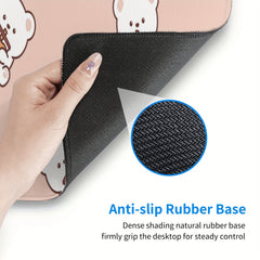 Funny Bear Desk Pad Office Mouse Pad Large Small
