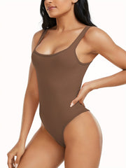 Solid Yoga Bodysuit Women's Workout Jumpsuit Activewear