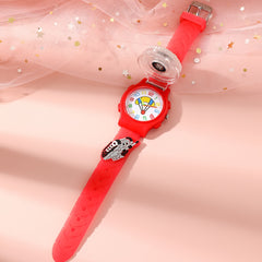 Red LED Fidget Spinner Watch for Kids