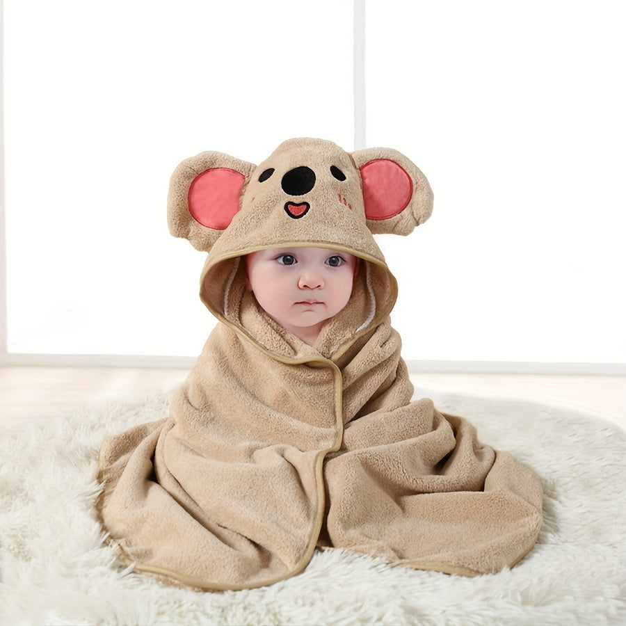 Cute Bathrobe with Absorbent Towel - Easy to Dry - Halloween Christmas Gift