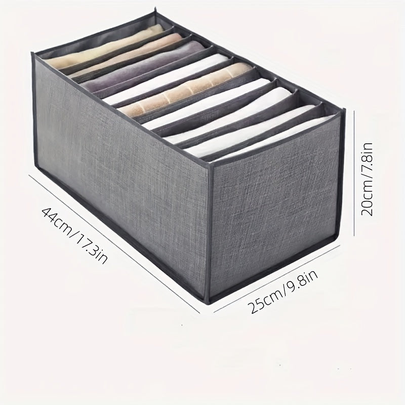 Pants Storage Box Wardrobe Organizer 9 Grids