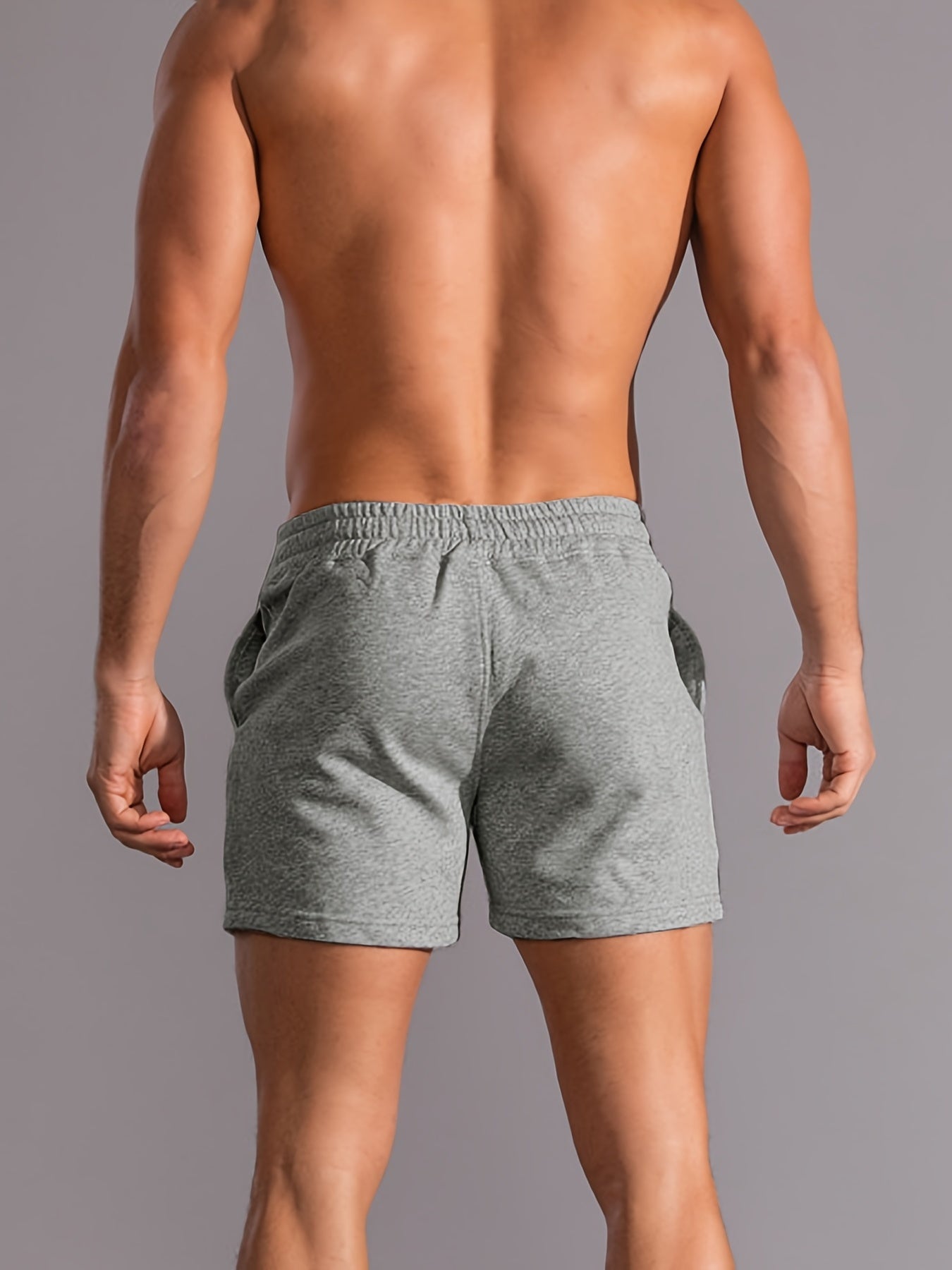 Men's Active Shorts With Pockets - Summer Casual Stretch Waist Shorts