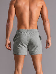 Men's Active Shorts With Pockets - Summer Casual Stretch Waist Shorts