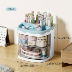 Transparent Pen Holder for Students & Office Workers