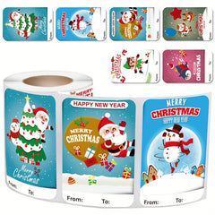 250pcs Christmas Gift Stickers Sealing Stickers Christmas Party Supplies