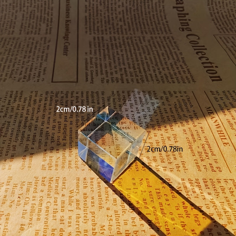 RGB Combination Dispersion Prism Cube X Cube Educational Toy