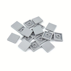 30pcs Building Blocks Set Flat Tiles Durable ABS Material Young Builders