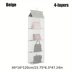 4 Layer Hanging Storage Bag Organizer