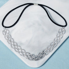 Rhinestones Headband Crown First Communion Wedding Pageant