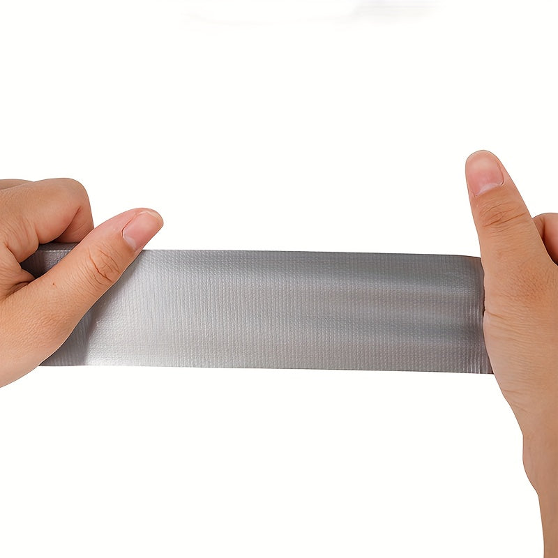 Waterproof Adhesive Fabric Tape High Viscosity Silvery Gray Tape