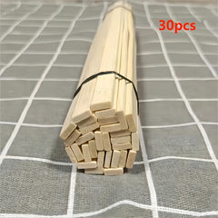 Natural Bamboo Strips Craft Sticks 30/50pcs