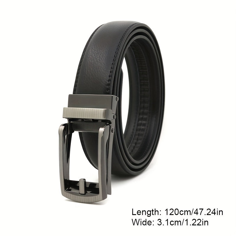 Men's Leather Belt Comfortable Durable Business Belt