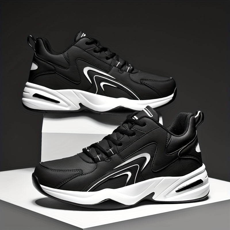 Men's Chunky Lace-Up Sneakers Dad Shoes